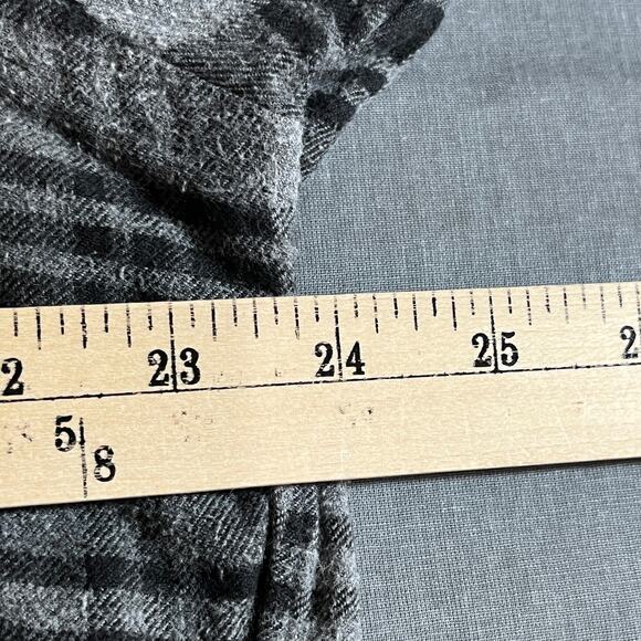 Polo‎ Ralph Lauren Shirt Mens Size XL Gray Plaid Flannel Button Up Long Sleeves - Picture 8 of 8
